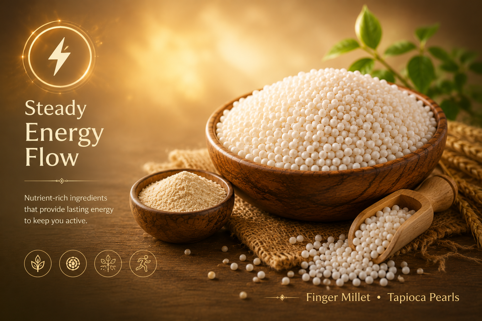 Premium visual details of Finger Millet